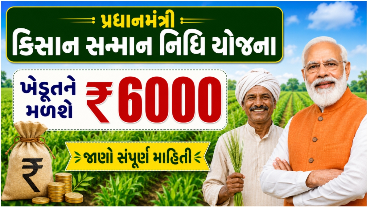 Pradhan Mantri Kisan Samman Nidhi Yojana in Gujarati